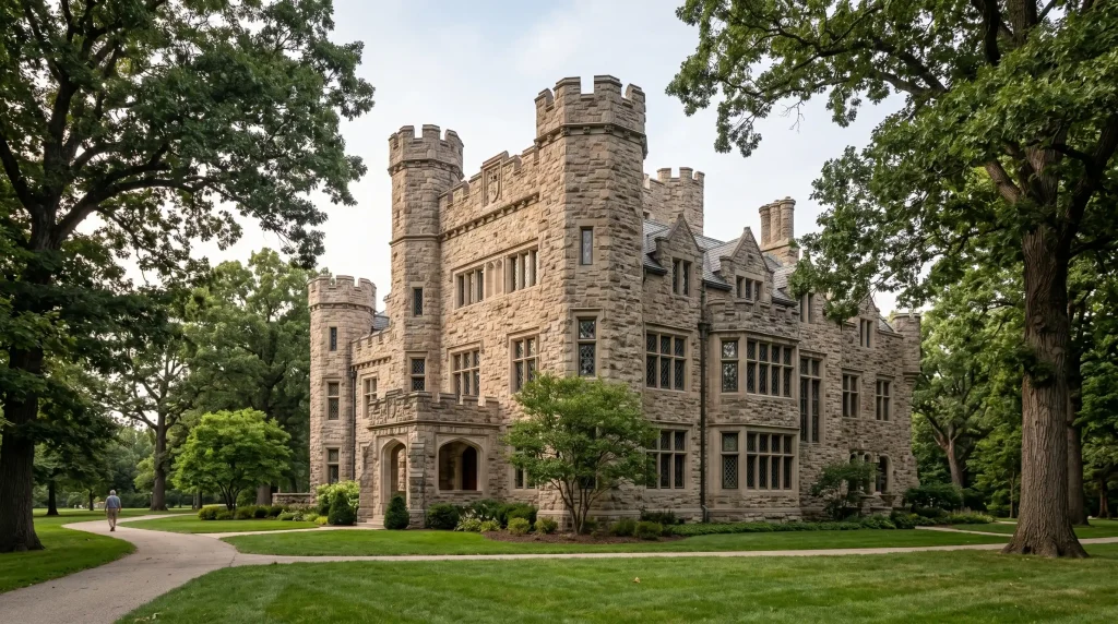 wayne il dunham castle historic home estate