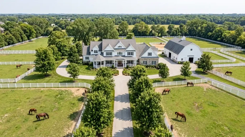 wayne il homes for sale horse property barn acreage estate